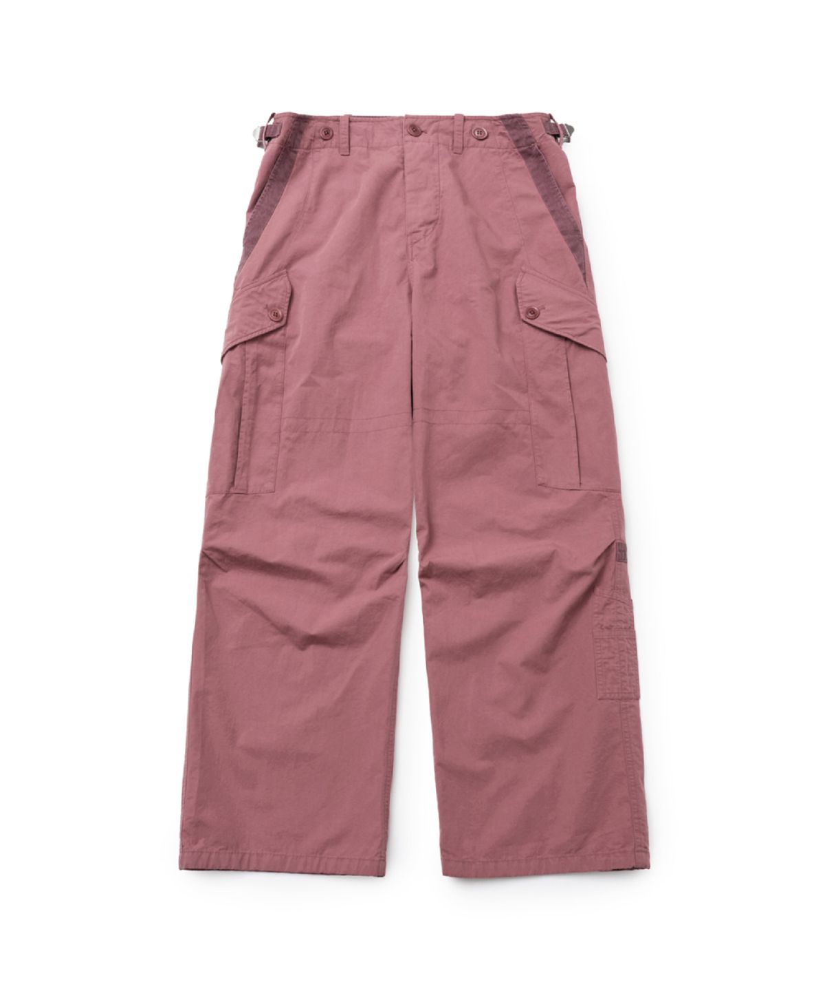 해칭룸(HATCHINGROOM) Curved Cargo Pants Pink