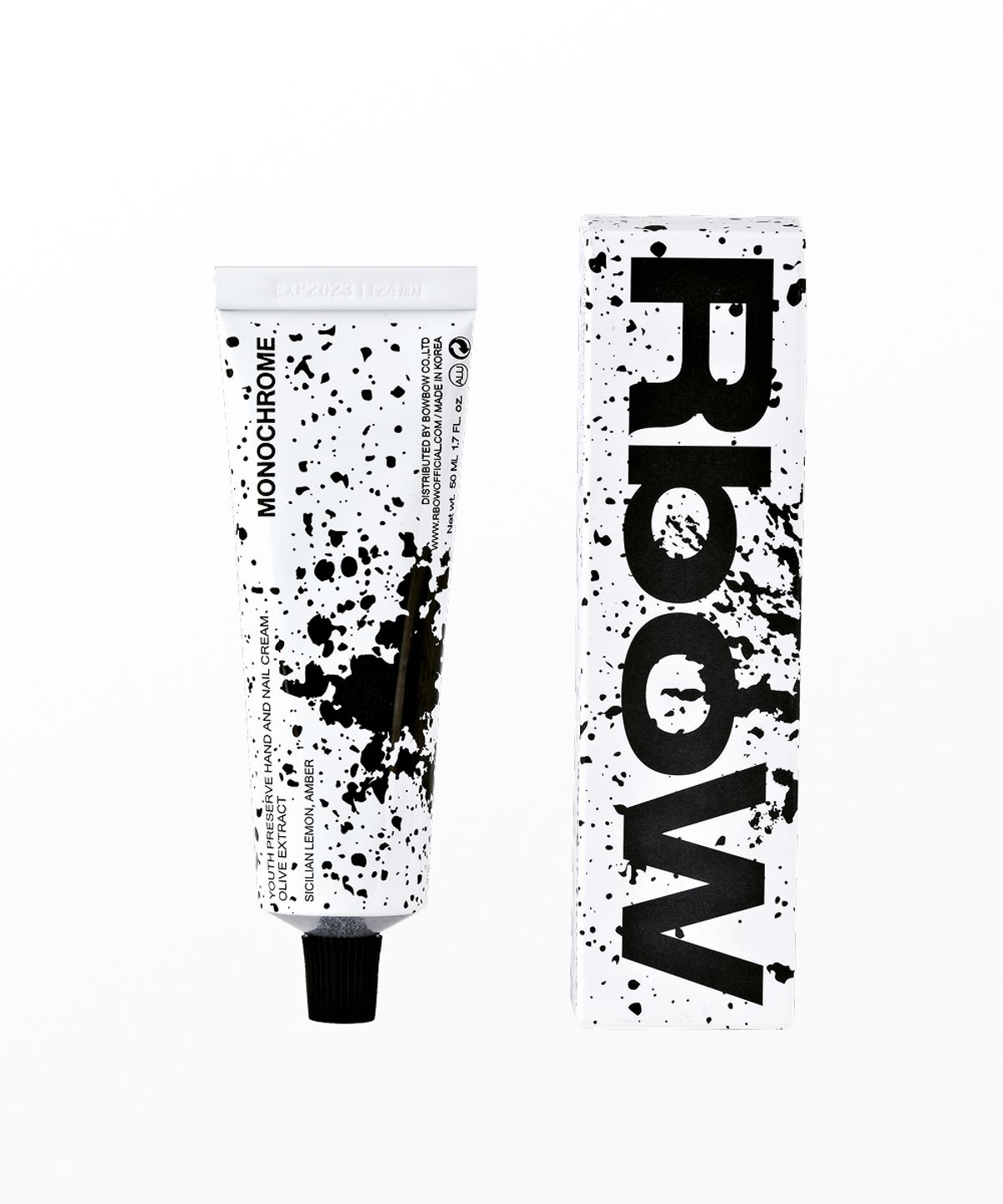 알보우(RBOW) 유쓰 프리저브 핸드 앤 네일 크림 모노크롬 50ml