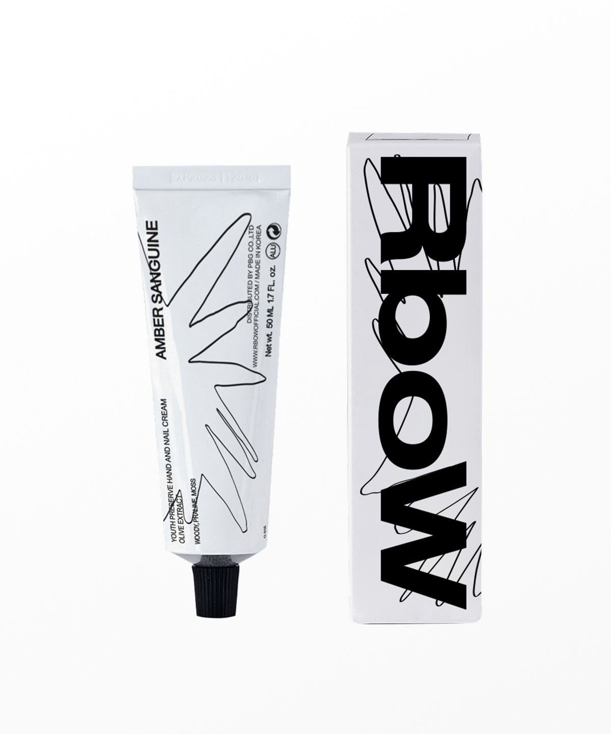 알보우(RBOW) 유쓰 프리저브 핸드 앤 네일 크림 앰버 생귄 50ml