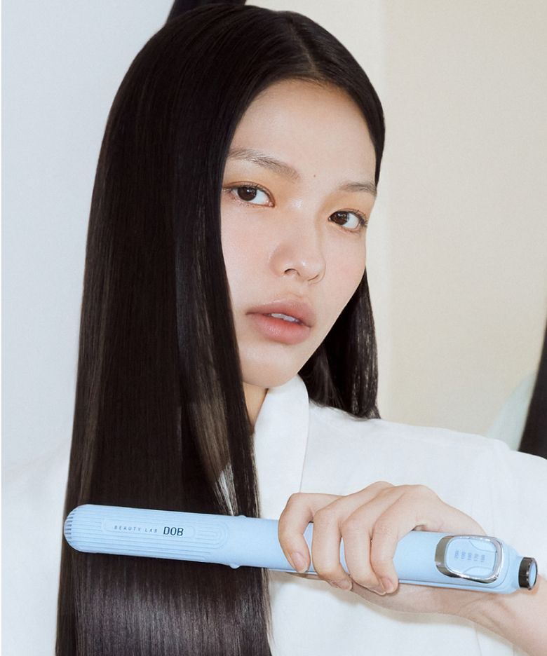물광고데기 블루에디션 미디움 손상모 프리볼트 물결 웨이브