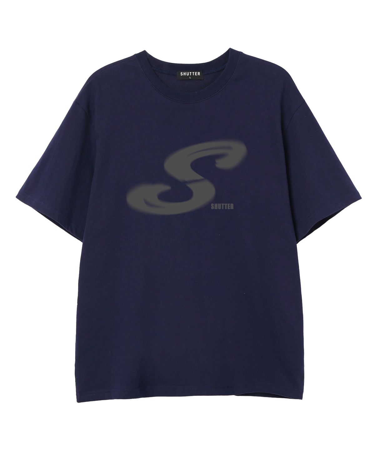 셔터(SHUTTER) S LOGO 반팔 티셔츠 (SS039) 네이비