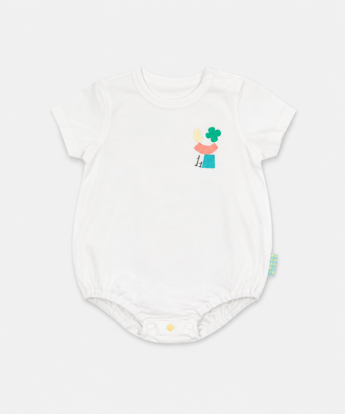 밤부베베(BAMBOOBEBE) 솔솔 서커스 반팔 바디슈트