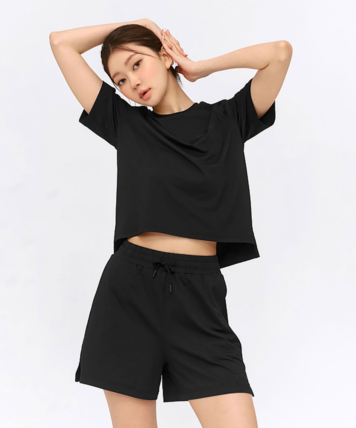 젝시믹스(XEXYMIX) 데일리페더 라이프 베이직 숏슬리브 XFK2TS1104