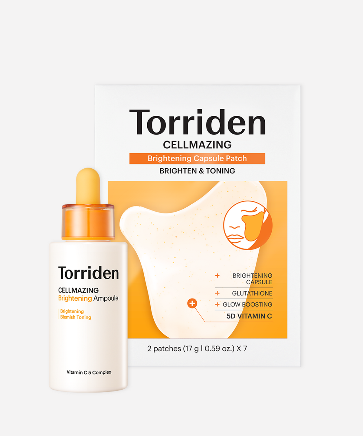 토리든(TORRIDEN) [2종 SET] 셀메이징 비타C 앰플 30m+ 캡슐 패치 7매입