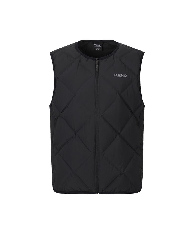여성 디하스 튜브 다운 패딩베스트 (BLACK)