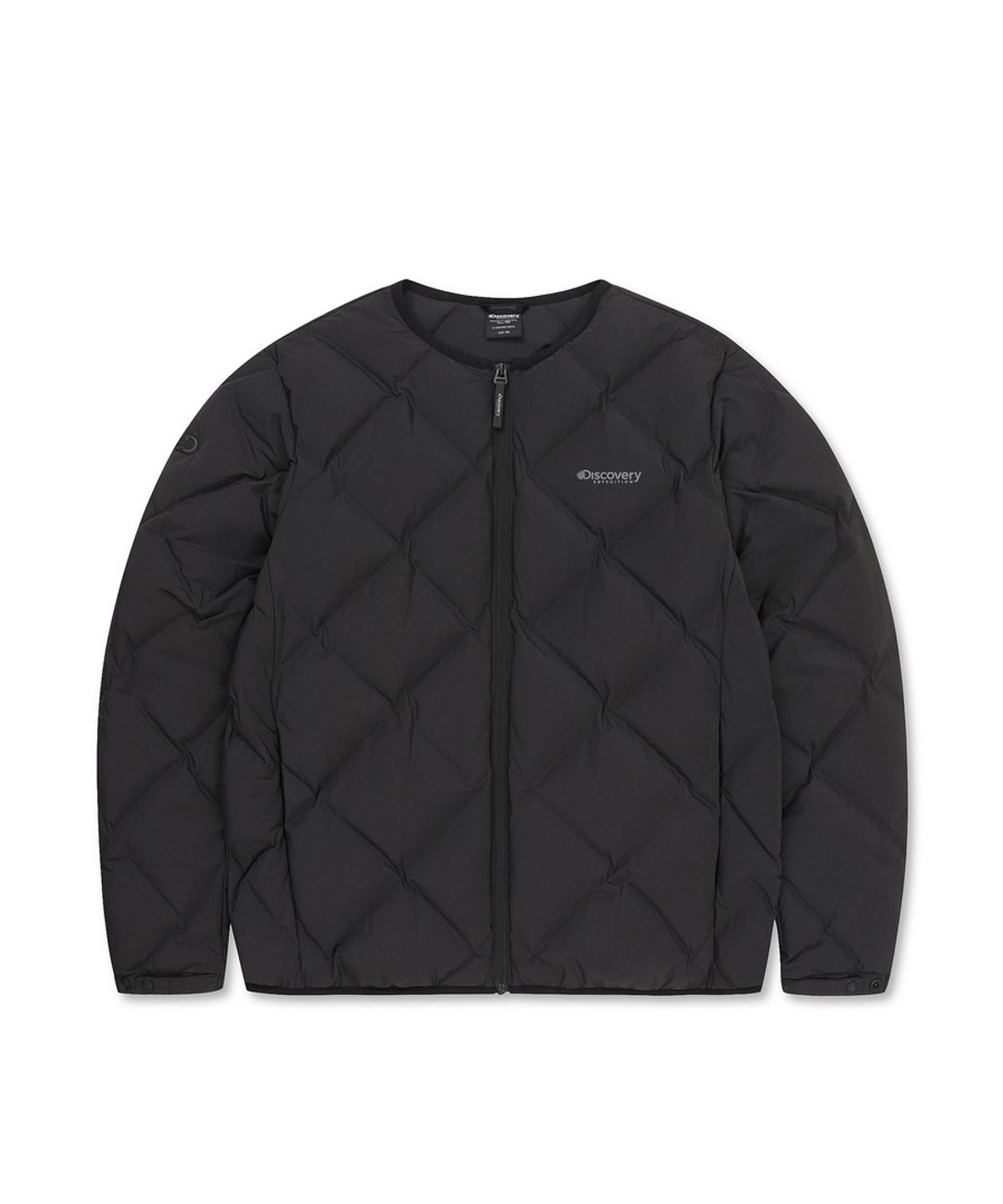 디스커버리 익스페디션(DISCOVERY EXPEDITION) 남성 디하스 U넥 튜브 다운 경량패딩 (BLACK)
