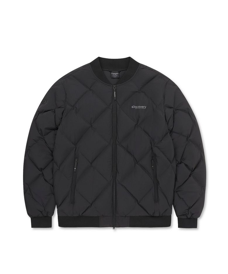 남성 디하스 튜브 다운 경량패딩 (BLACK)