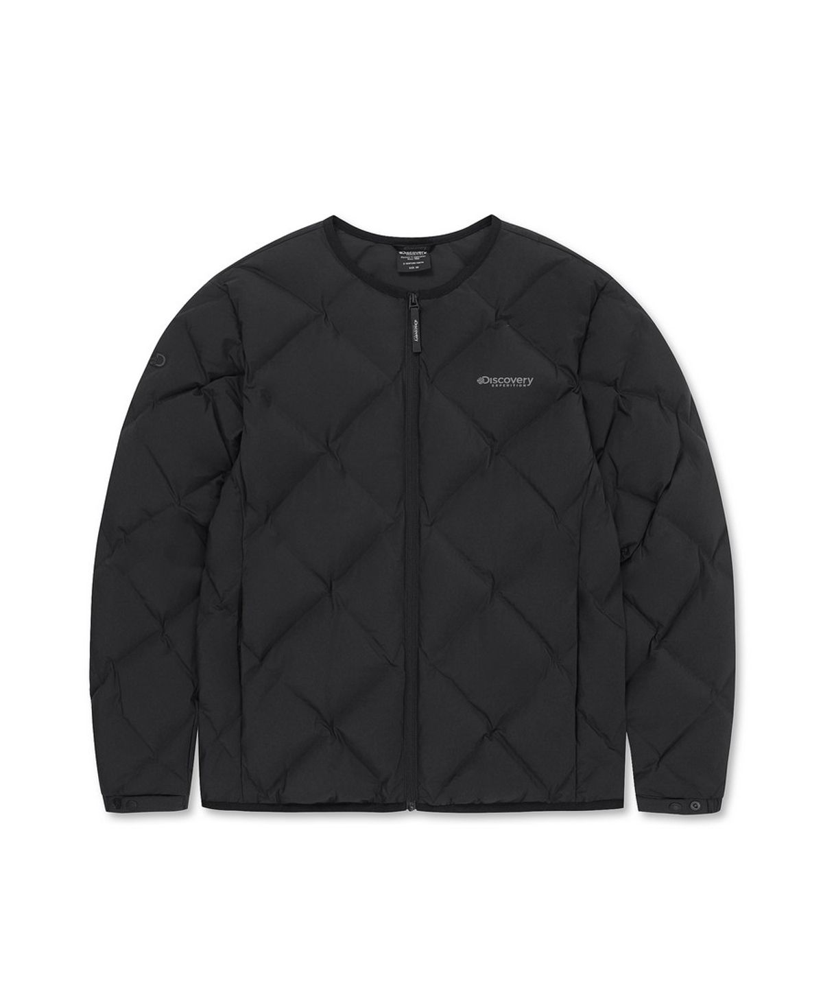 디스커버리 익스페디션(DISCOVERY EXPEDITION) 여성 디하스 U넥 튜브 다운 경량패딩 (BLACK)