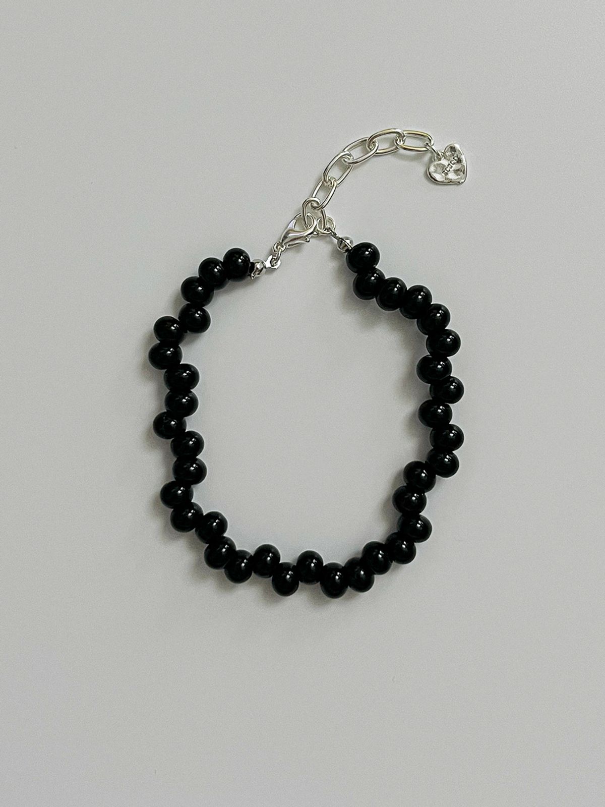 소수(SOSOO) Zigzag Bibi Bracelet [black]