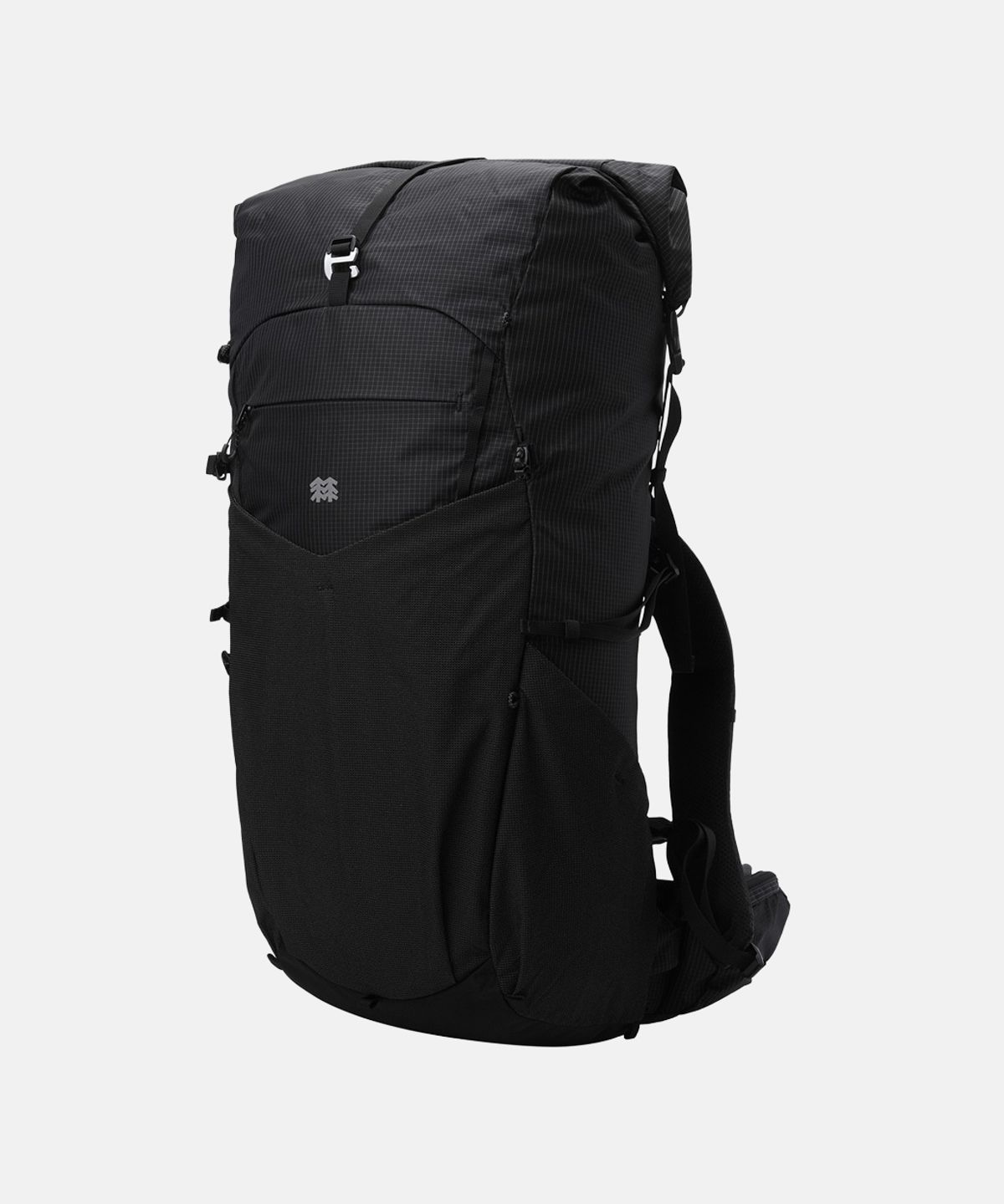 코오롱스포츠(KOLON SPORT) 롤탑형 백패킹 AXIOM 백팩 33L(+7L) QEBXX26242BLK
