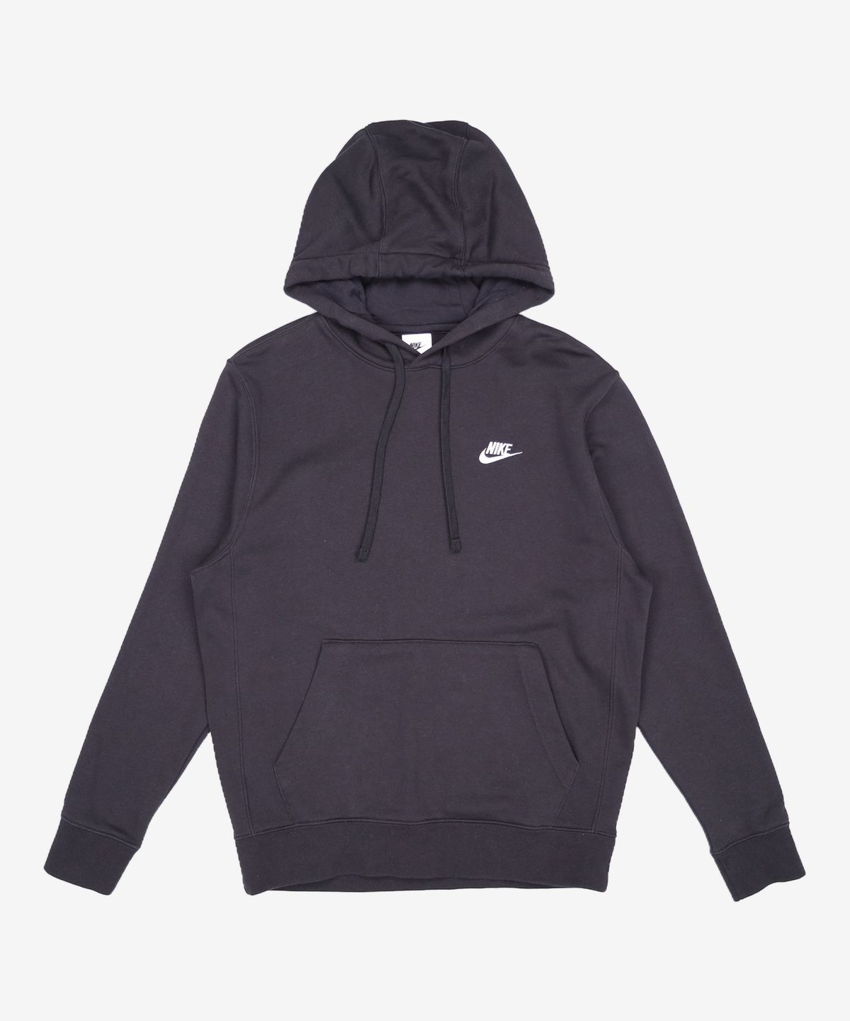 나이키(NIKE) 스포츠웨어 클럽 풀오버 후디 M - 블랙:블랙:화이트 / CZ7858-010 M