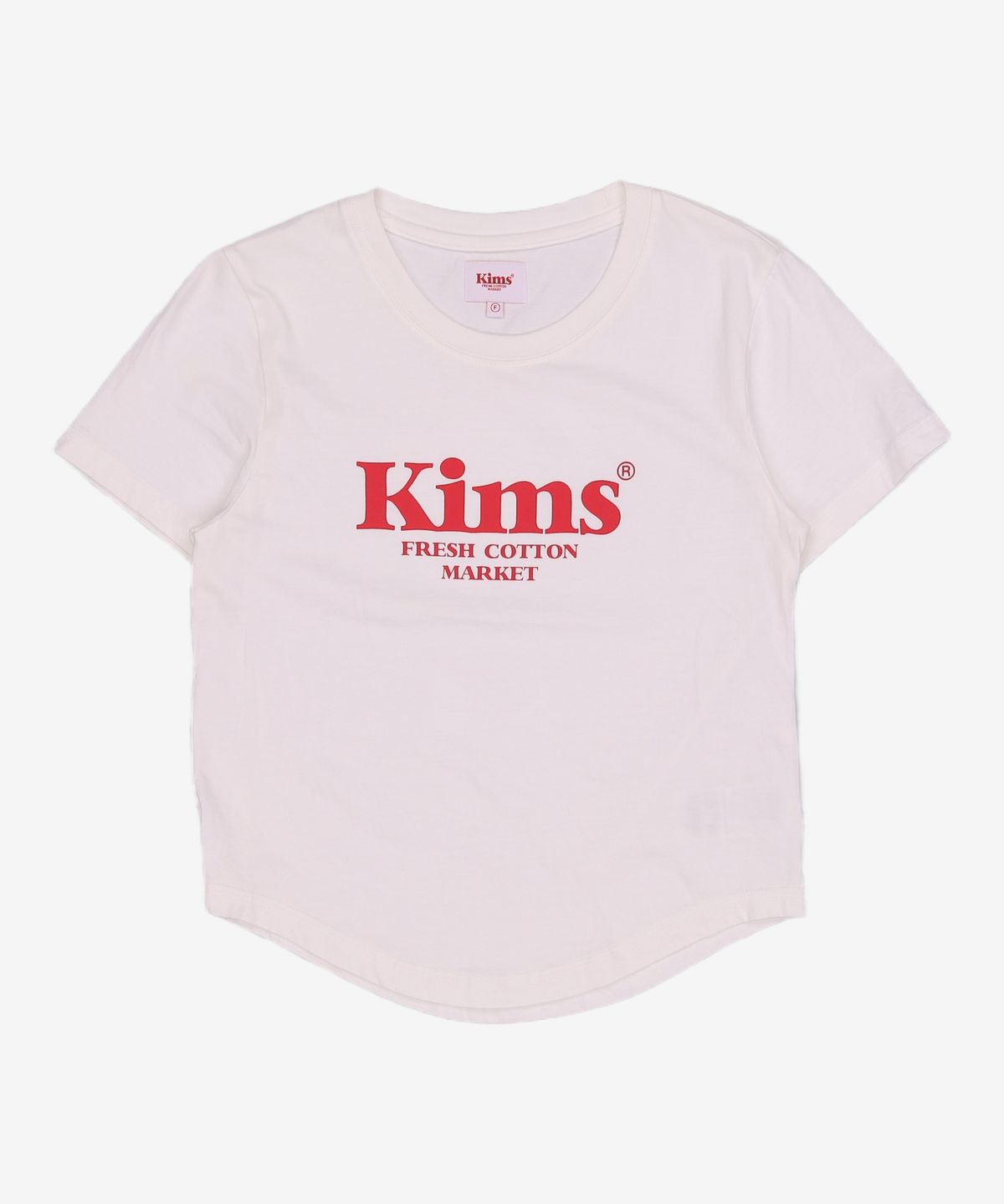 킴스 프레시 코튼 마켓(KIMS FRESH COTTON MARKET) 반소매 티셔츠 FREE