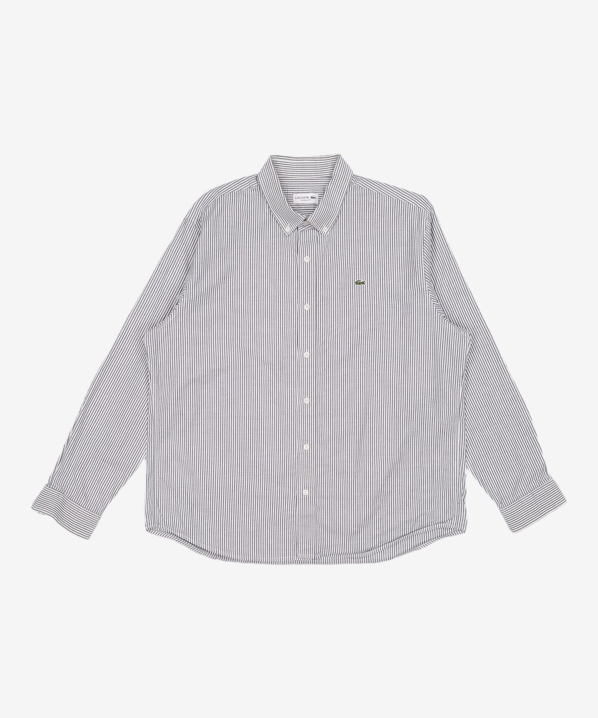 라코스테(LACOSTE) 남성 스트라이프 옥스포드 셔츠 [네이비] 44