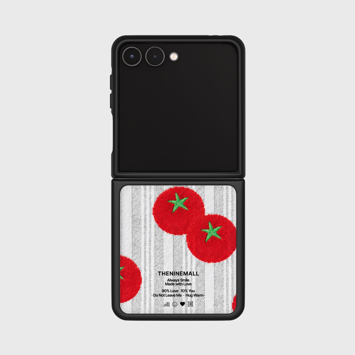 더나인몰(THE NINEMALL) tomato beach towel Z플립 블랙 맥세이프 범퍼케이스