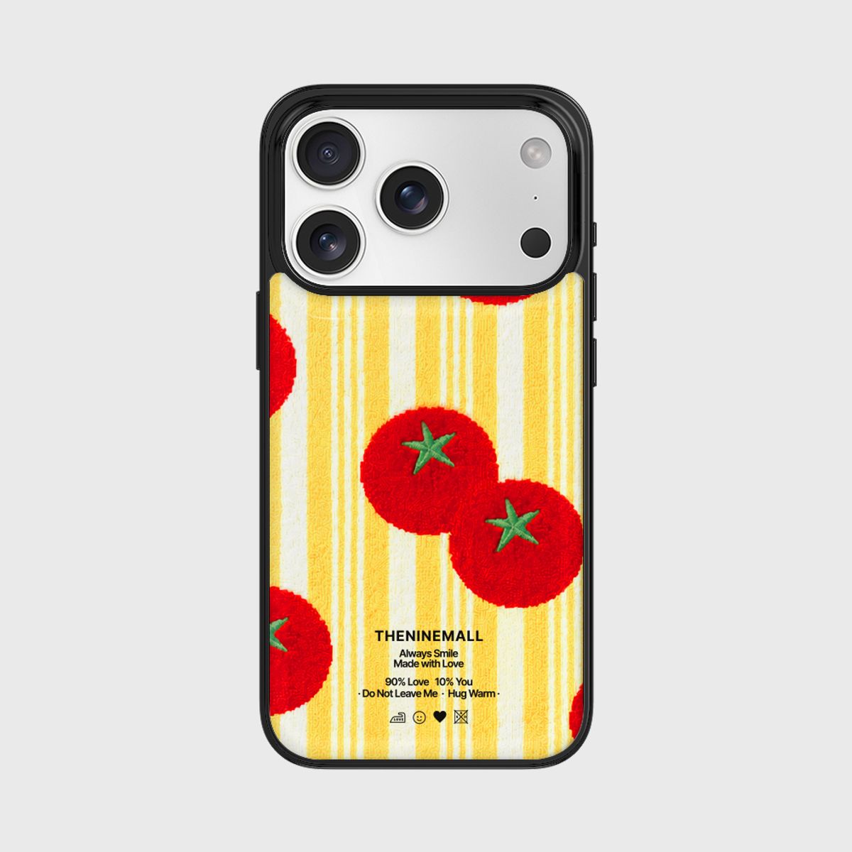 더나인몰(THE NINEMALL) tomato beach towel [블랙 에폭시 범퍼케이스]