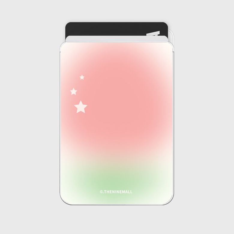 fruit blur [맥세이프 투명 카드지갑]