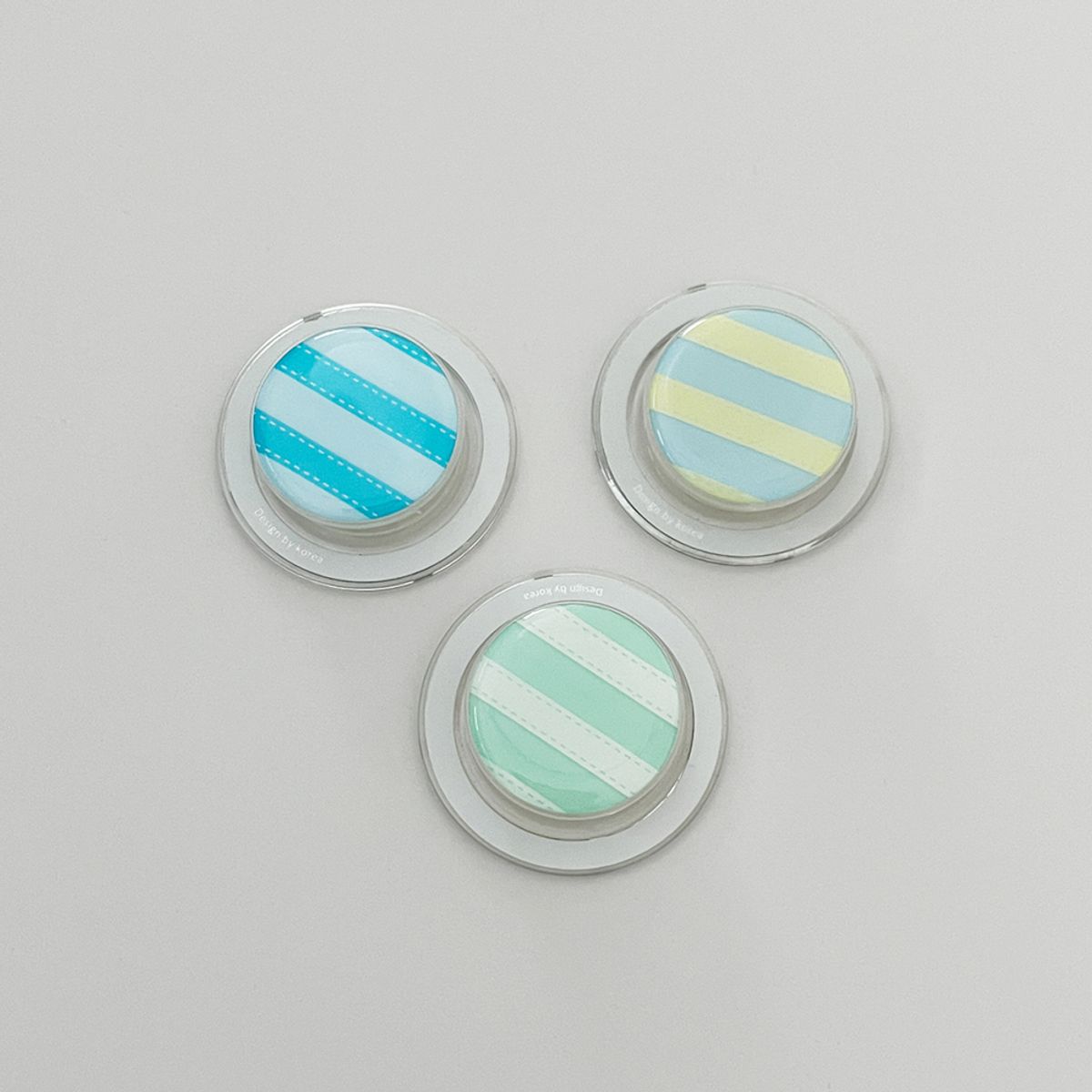 더나인몰(THE NINEMALL) [맥세이프 에폭시톡] stitch color stripe