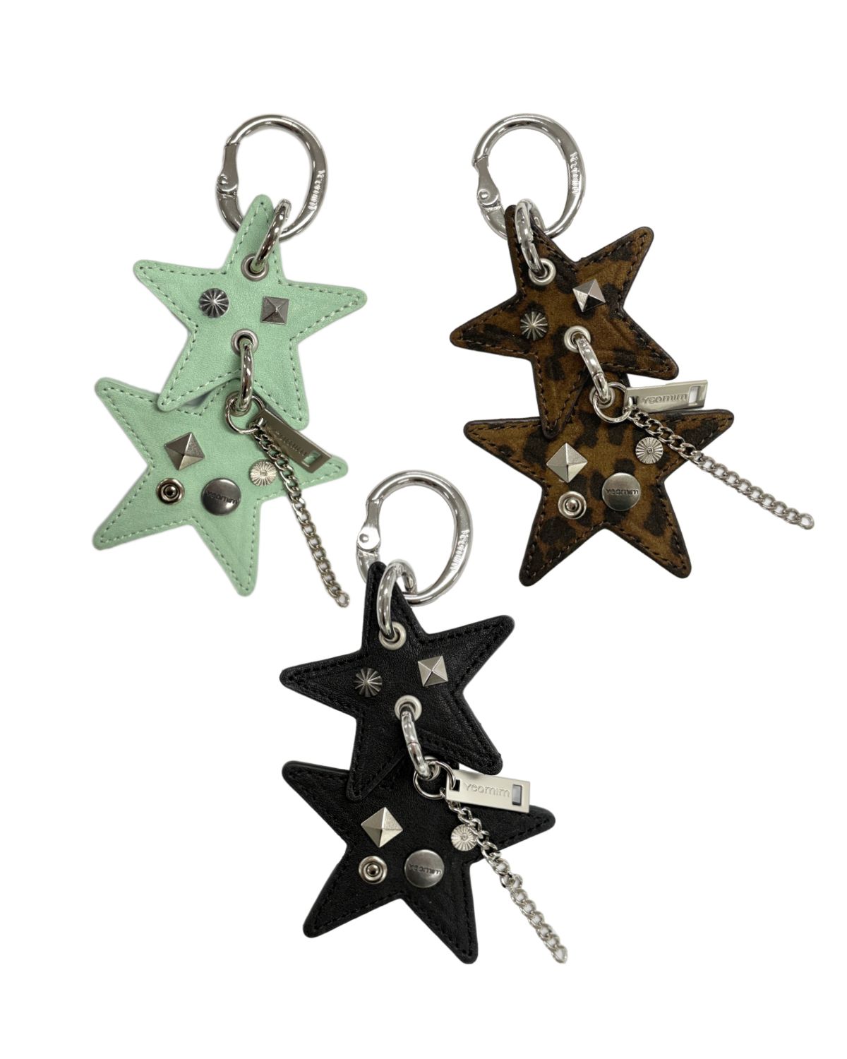 여밈(YEOMIM) star dust keyring (3colors)