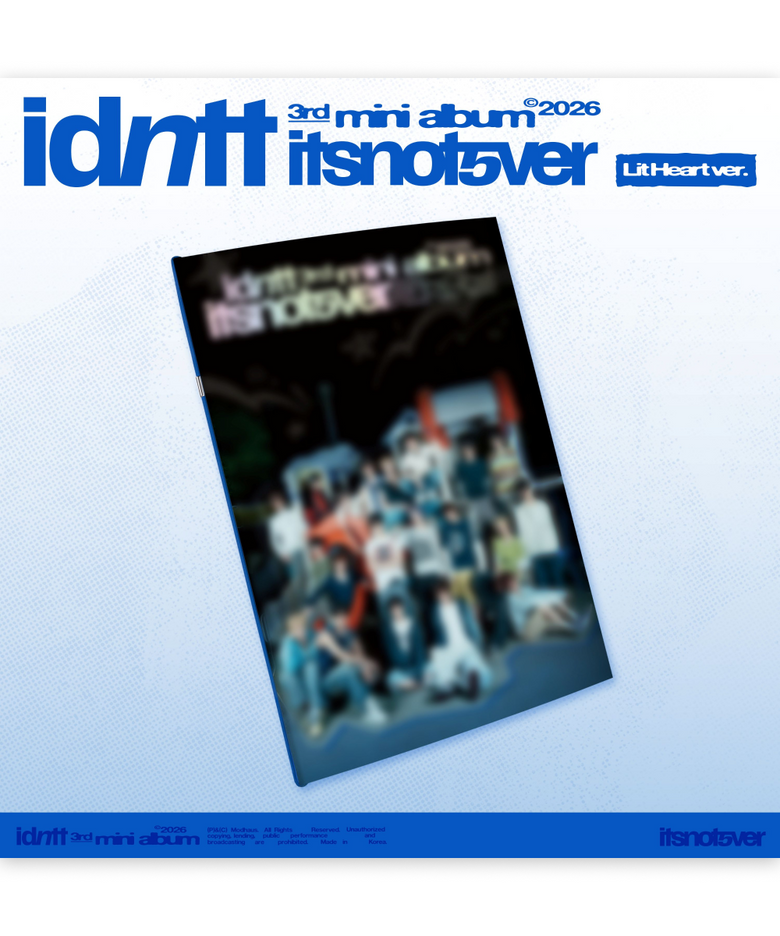 idntt (아이덴티티) - [itsnotover]  (CD) (Lit Heart ver)