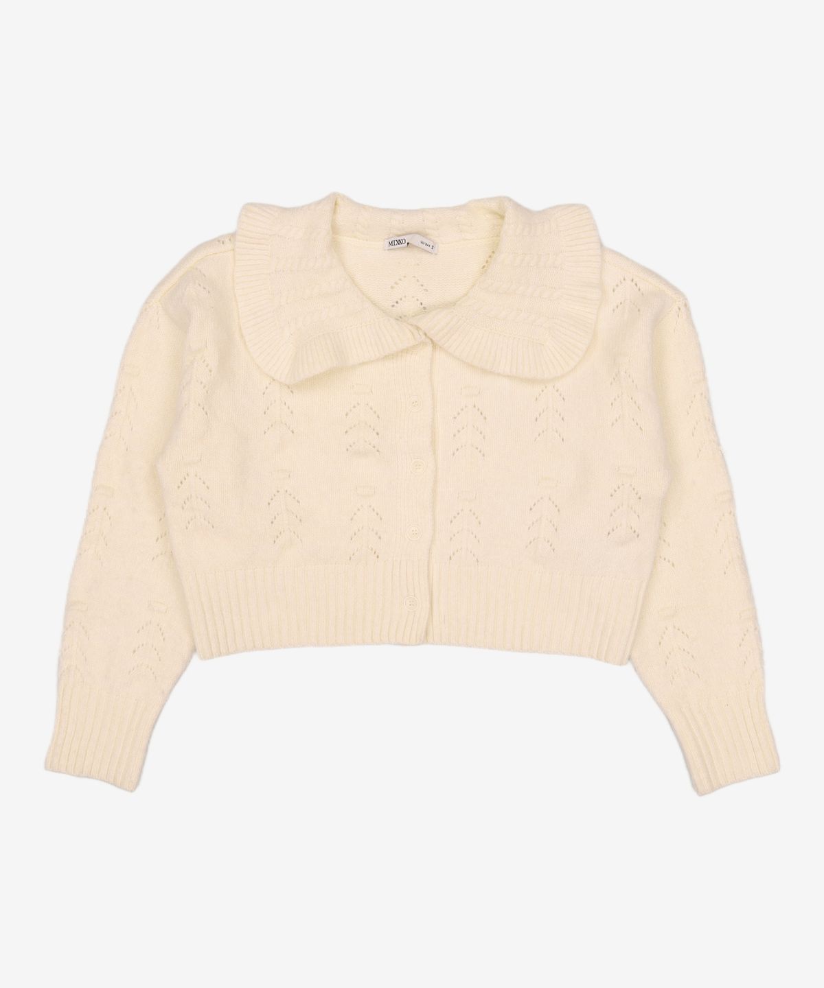 미쏘(MIXXO) 빅카라 가디건 MIWCKCV65T S