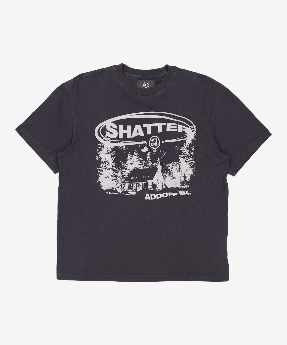 애드오프(ADDOFF) SHATTERED T-SHIRT BLACK M