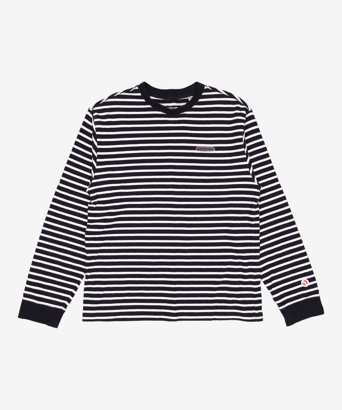 아웃도어 프로덕츠(OUTDOOR PRODUCTS) 베이직 스트라이프 긴팔티셔츠 BASIC STRIPE LS M