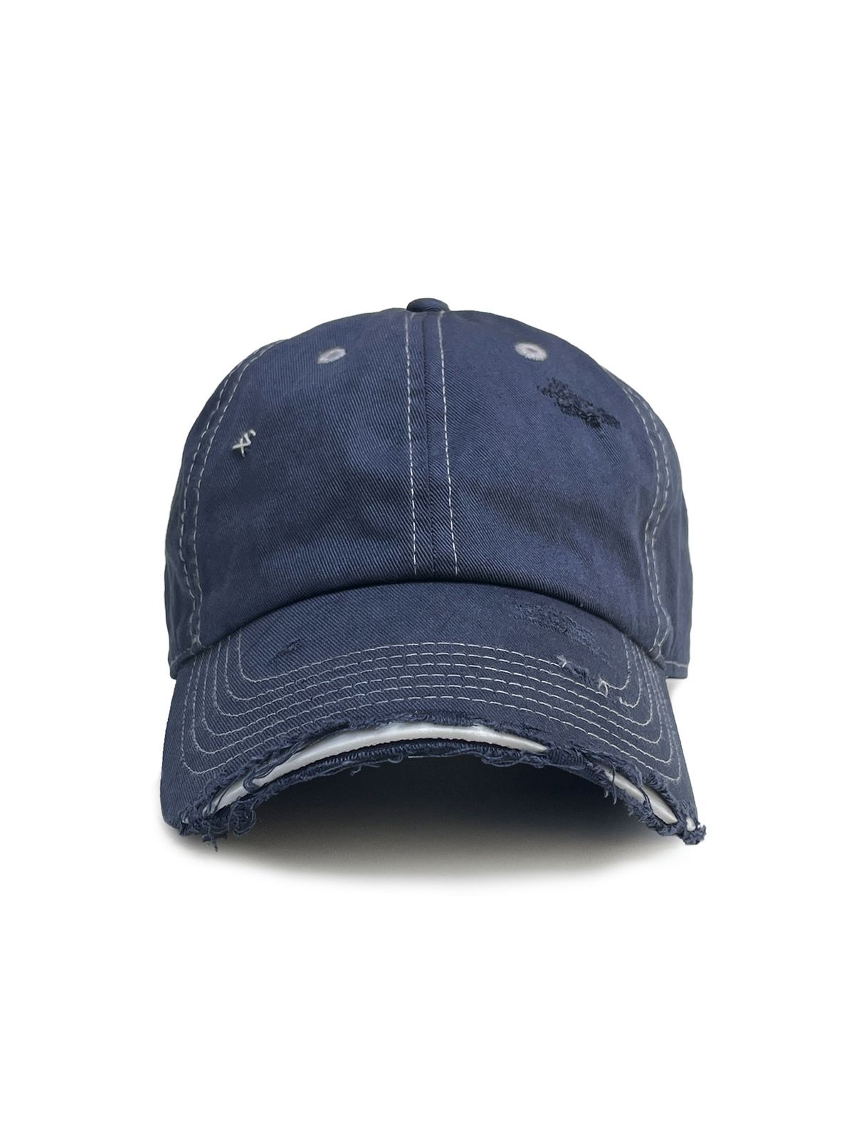 키아세(KIIACE) Distressed Cap - Faded Blue