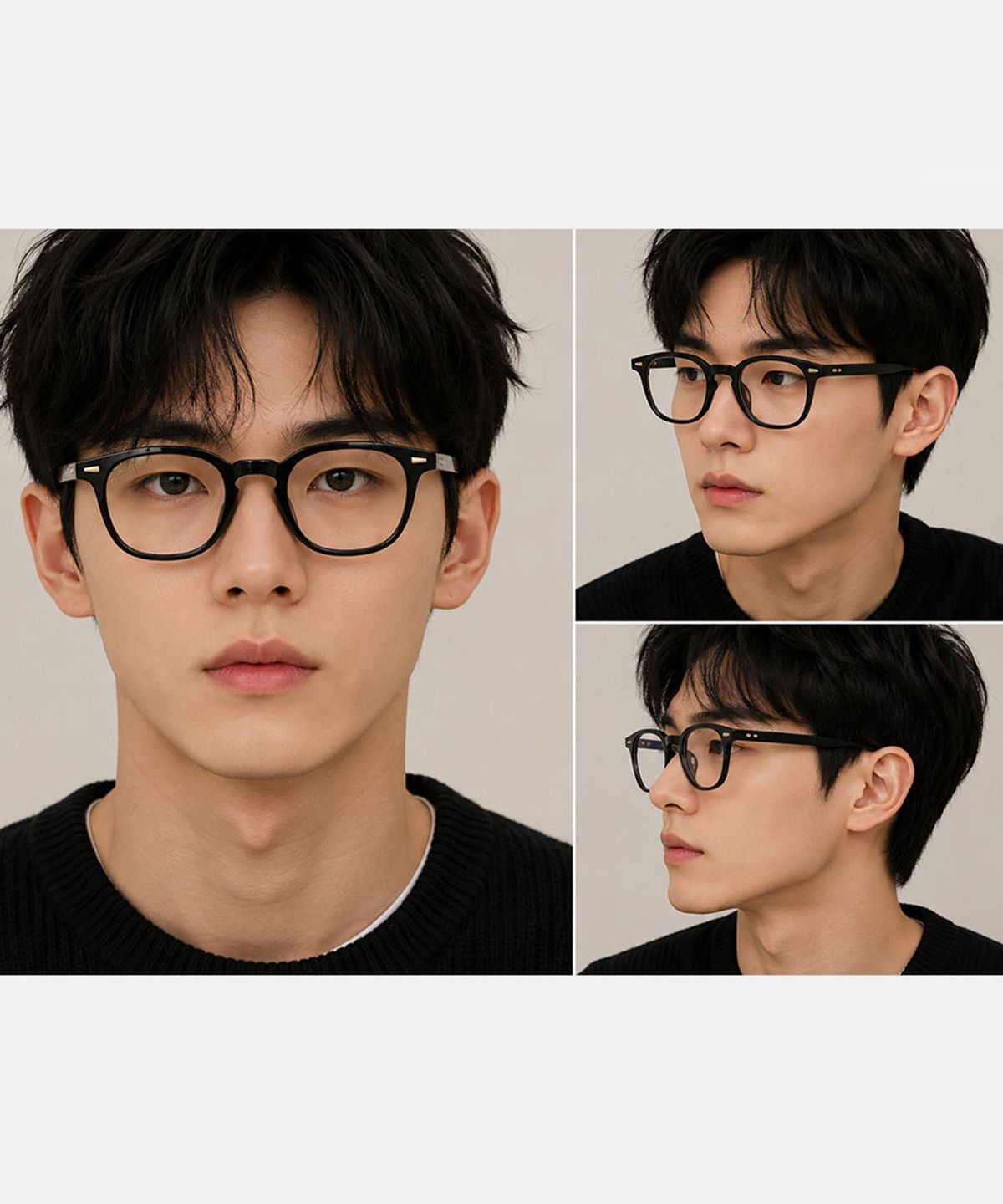 페이션(FACETION) 페이션 레오 클래식  뿔테 안경테