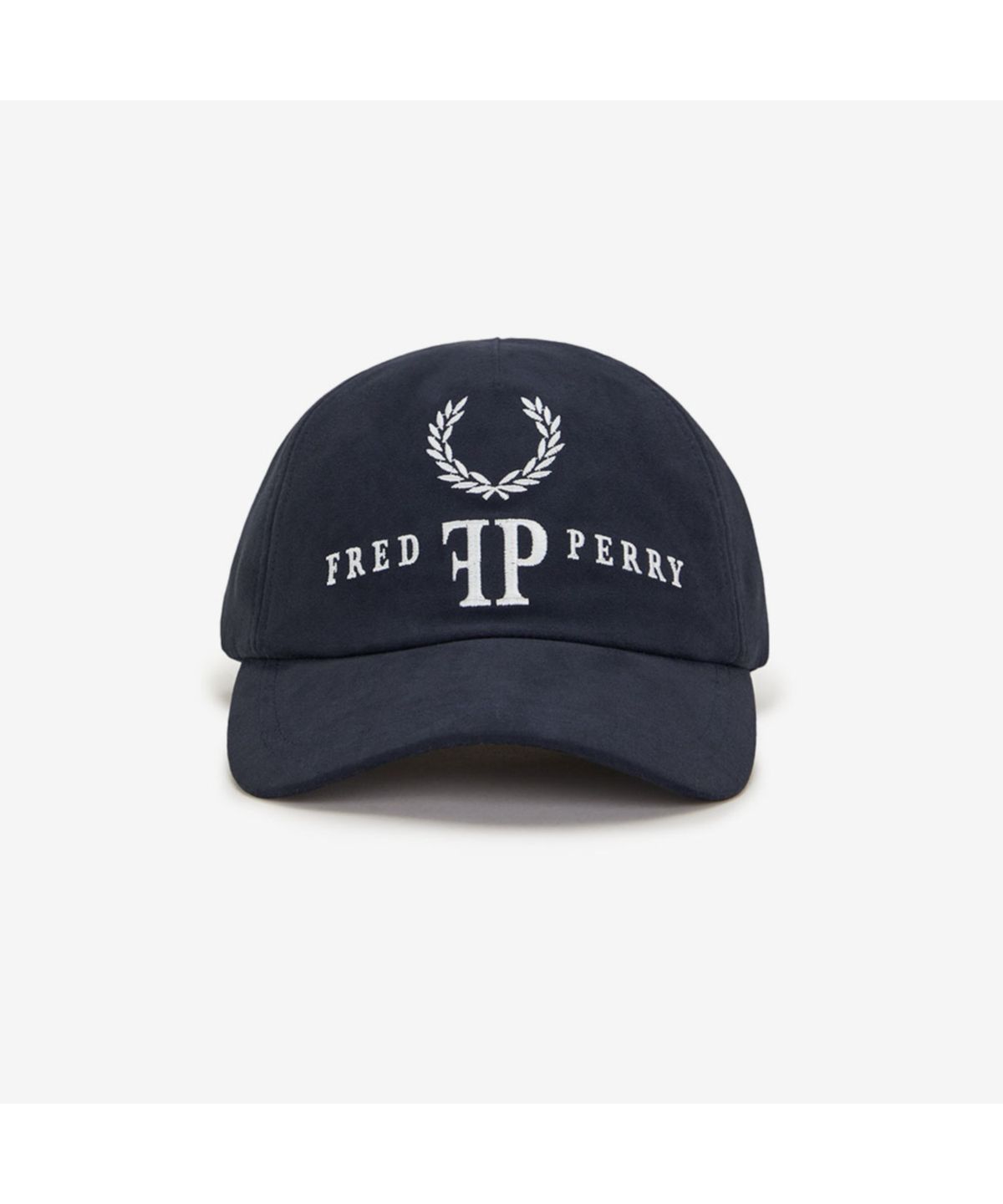 프레드페리(FRED PERRY) 모노그램 마이크로파이버 캡 - 네이비/스노우화이트 CFPU2531299-267