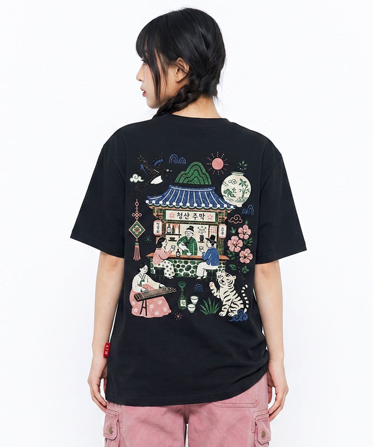 아티스트웨어(ARTISTWEAR) [ATW] 청산타번 반팔티 - 2COLOR