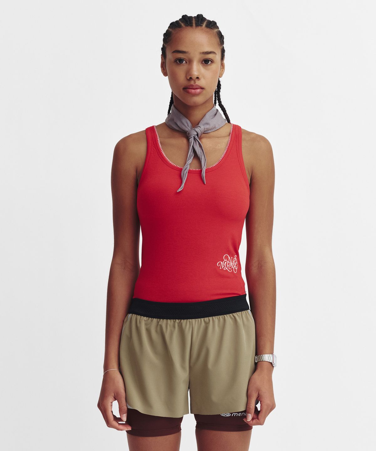 미나수(MENASOO) Soft Merrow Bra Top_Red