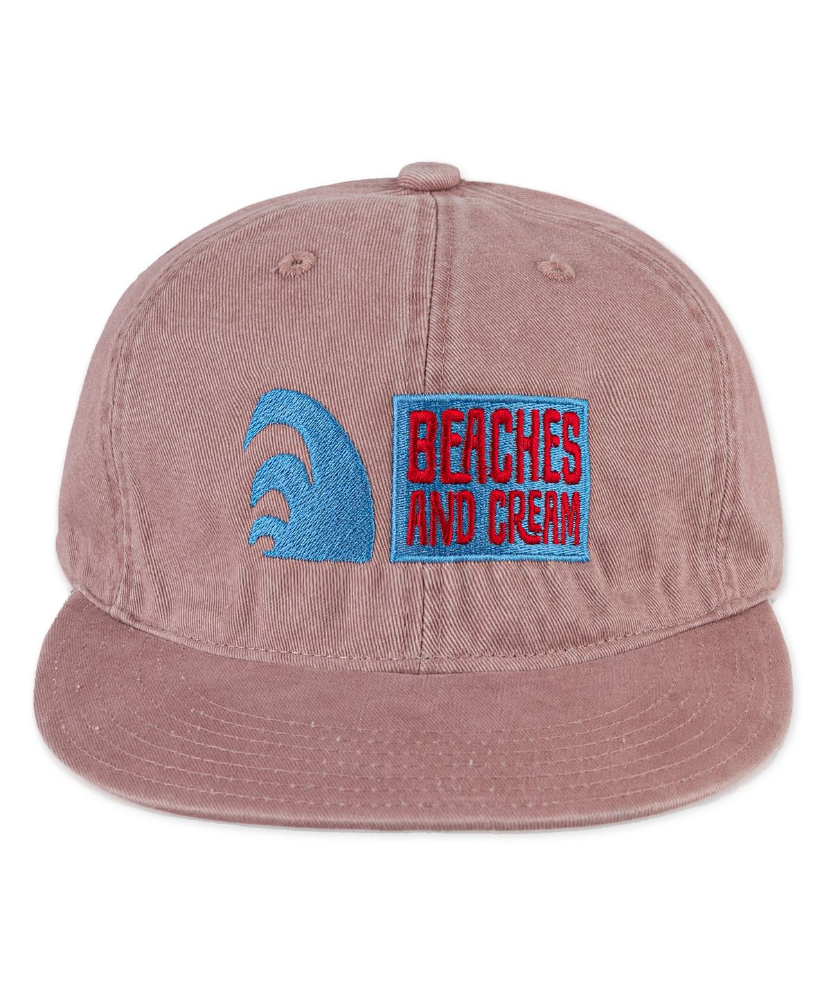 비치스앤크림(BEACHESANDCREAM) Ocean Crest Plat-Ball cap-pink