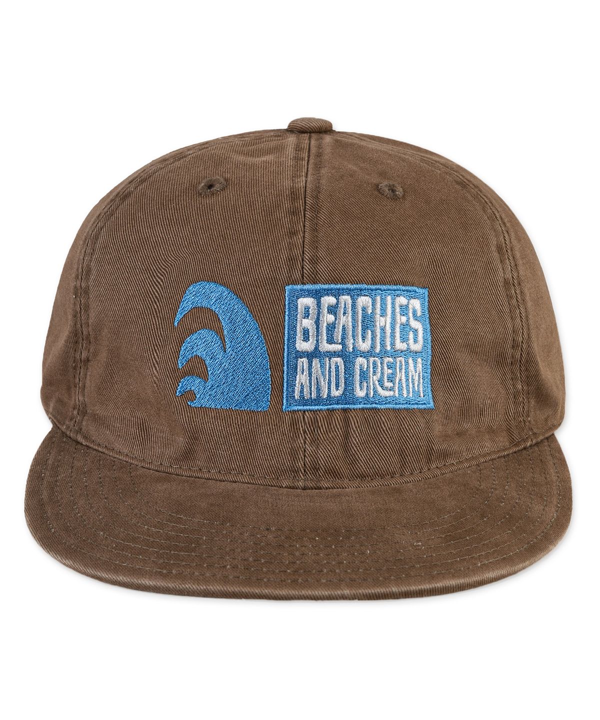 비치스앤크림(BEACHESANDCREAM) Ocean Crest Plat-Ball cap-beige