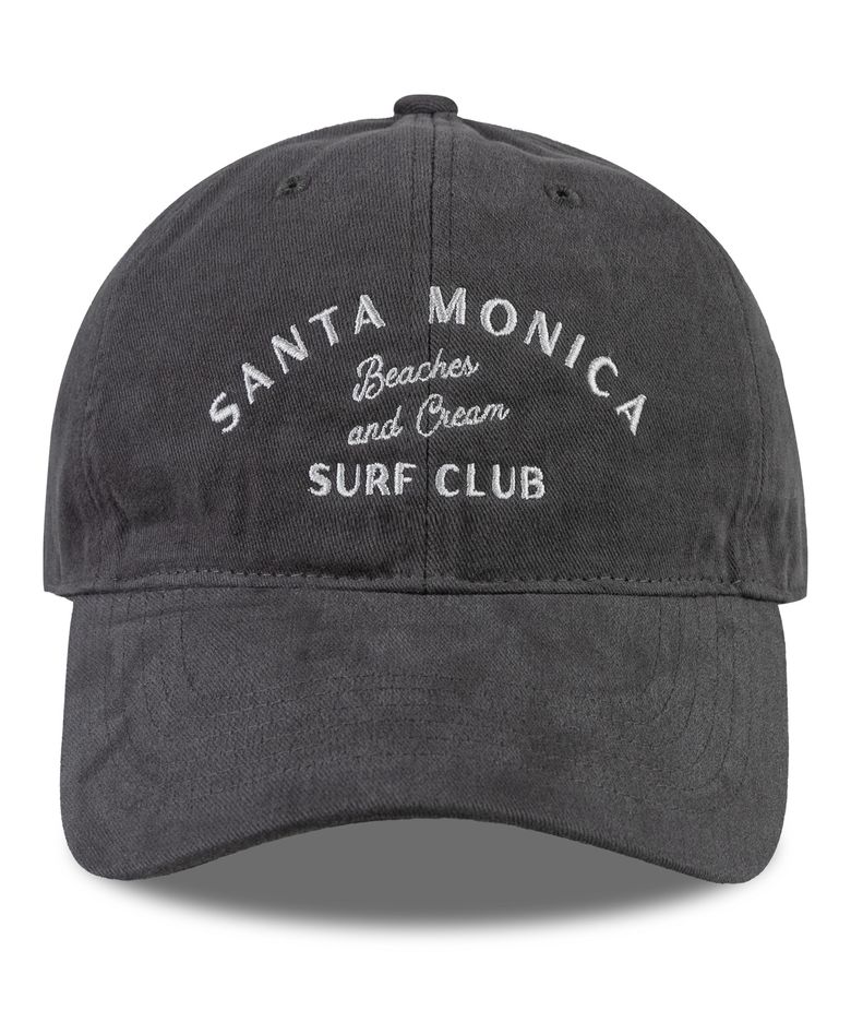 SANTA MONICA Cotton Ball cap-charcoal