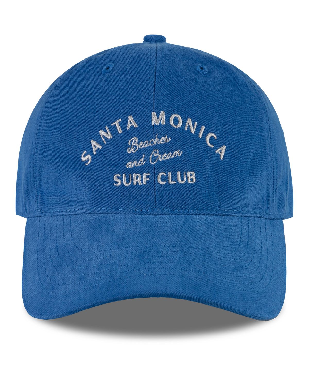 비치스앤크림(BEACHESANDCREAM) SANTA MONICA Cotton Ball cap-blue