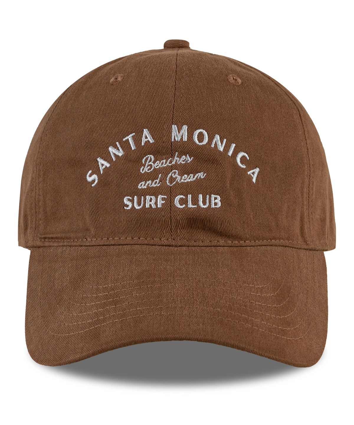 비치스앤크림(BEACHESANDCREAM) SANTA MONICA Cotton Ball cap-beige