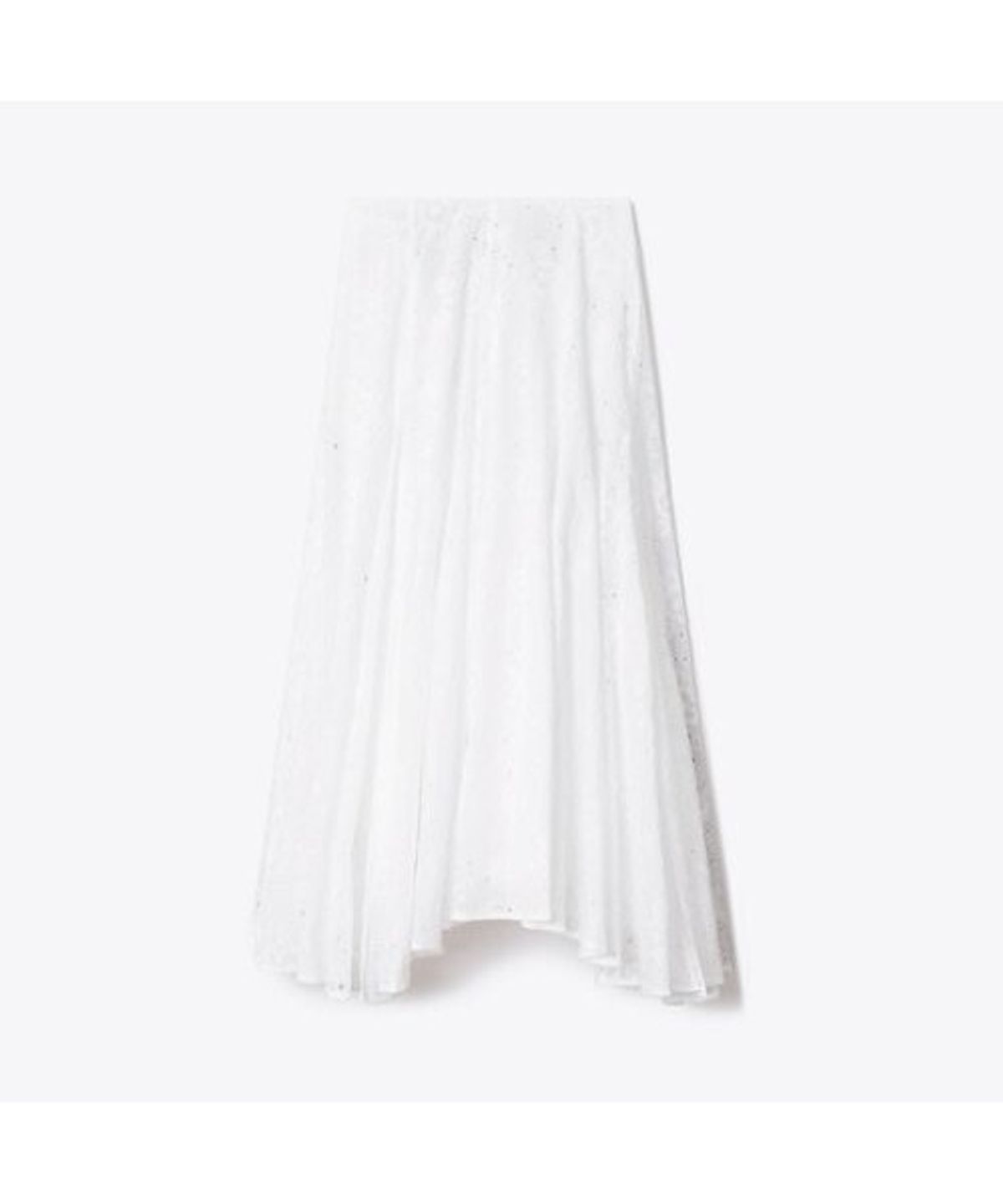 토리버치(TORYBURCH) 아일렛 코튼 스커트 - 화이트