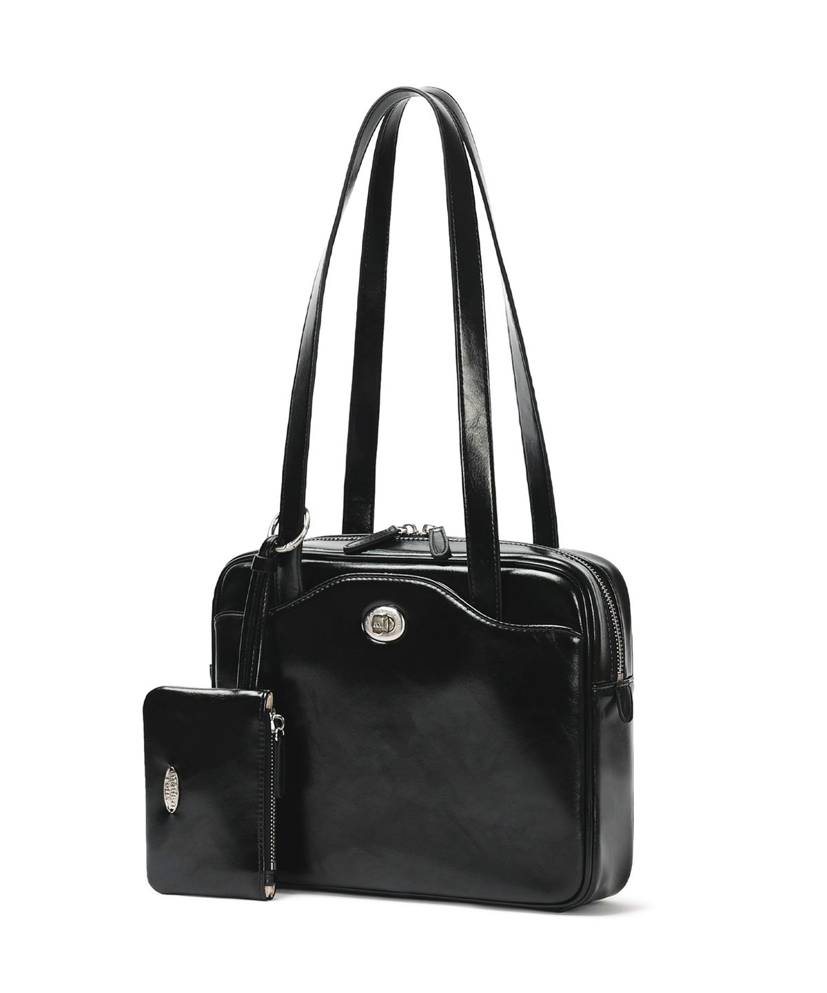 마덴롤즈(MADENROLLS) Module Square Bag Black