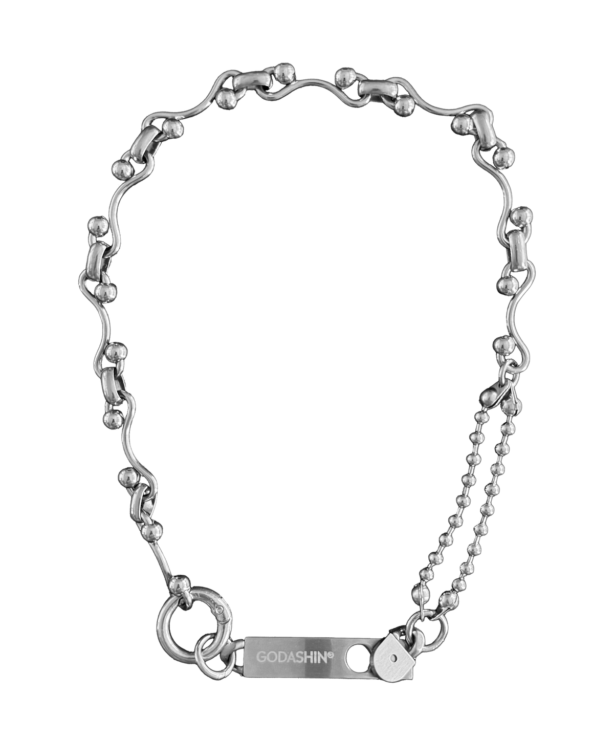 고다신(GODASHIN) Slide to Love Chain Necklace