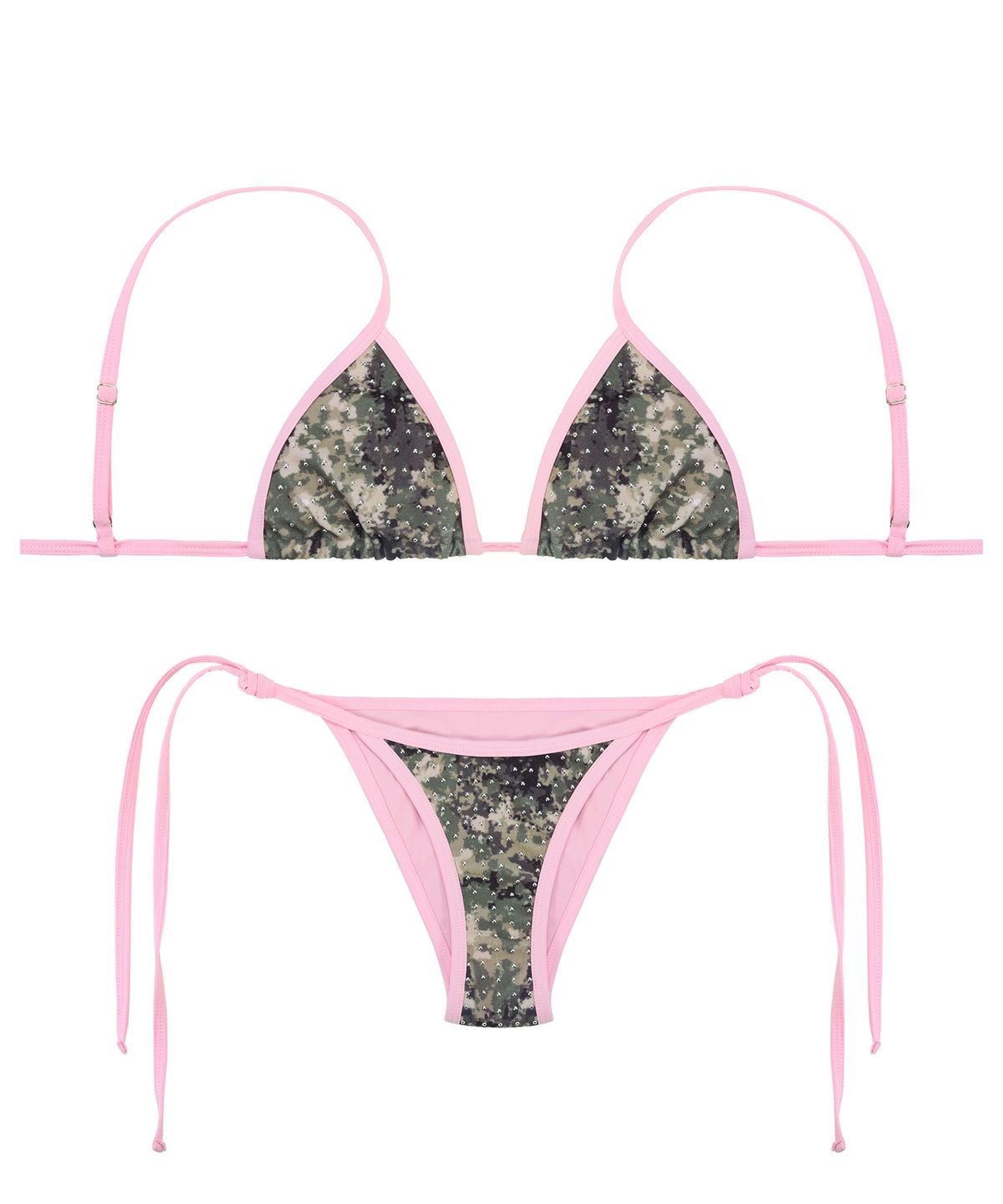 히에타(HIETA) Gigi Bikini / Camo Pink