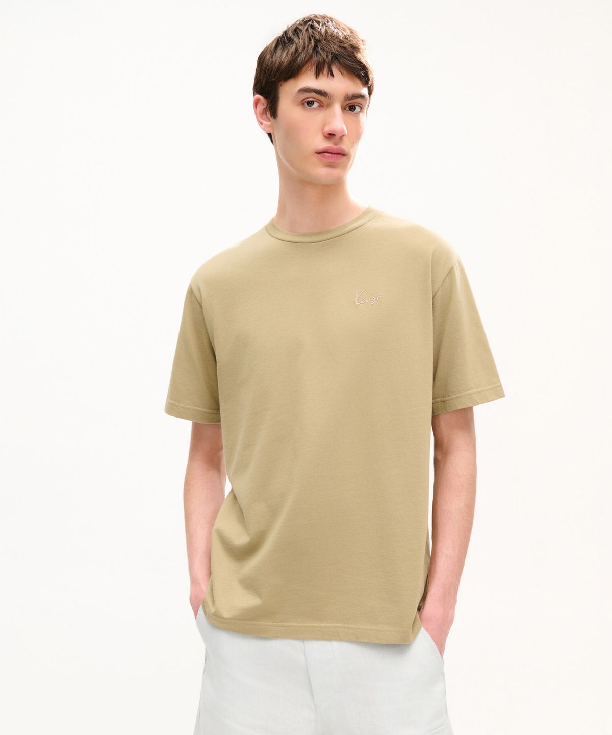 겐조(KENZO) 남성 갓츠 겐조 시그니처 클래식 티셔츠_K263AMT404KAX