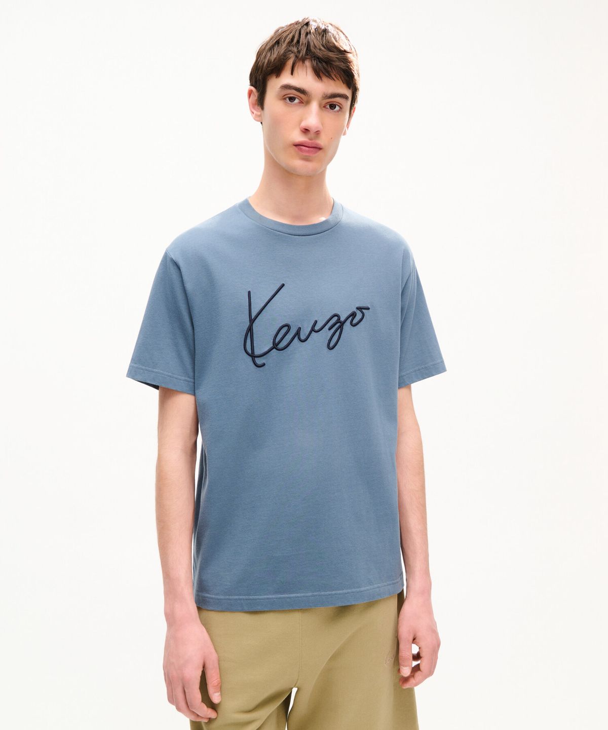 겐조(KENZO) 남성 겐조 시그니처 클래식 티셔츠_K263AMT409DGX