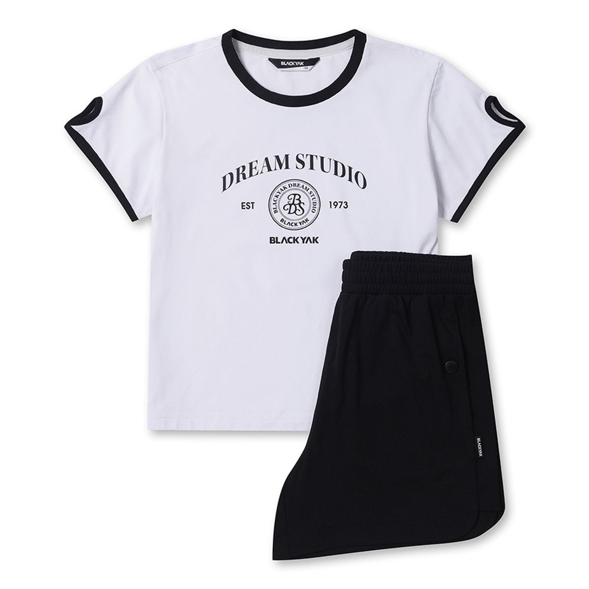 블랙야크 키즈(BLACK YAK KIDS) U클로이반팔세트#2_WH