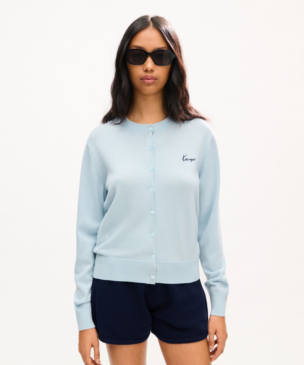겐조(KENZO) 여성 RWS 겐조 시그니처 메리노 가디건_ K263AWG402LBX