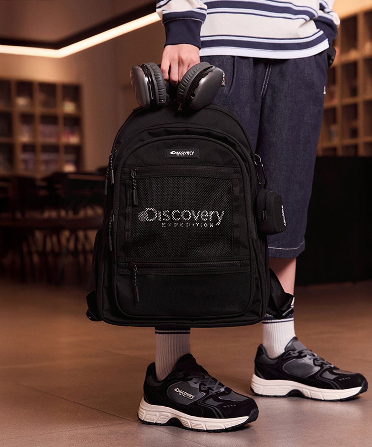 디스커버리 키즈(DISCOVERY KIDS) 키즈 빅버디 백팩 V2 (BLACK)