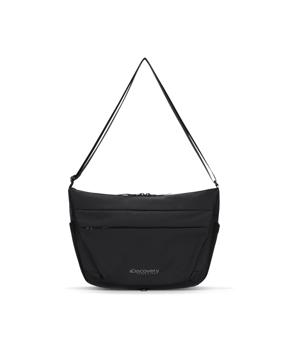디스커버리 익스페디션(DISCOVERY EXPEDITION) 에이런 플랩 라지 크로스백 (BLACK)