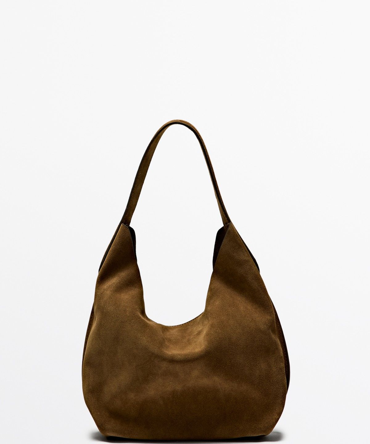 마시모두띠(MASSIMO DUTTI) 스플릿 스웨이드 미니 백