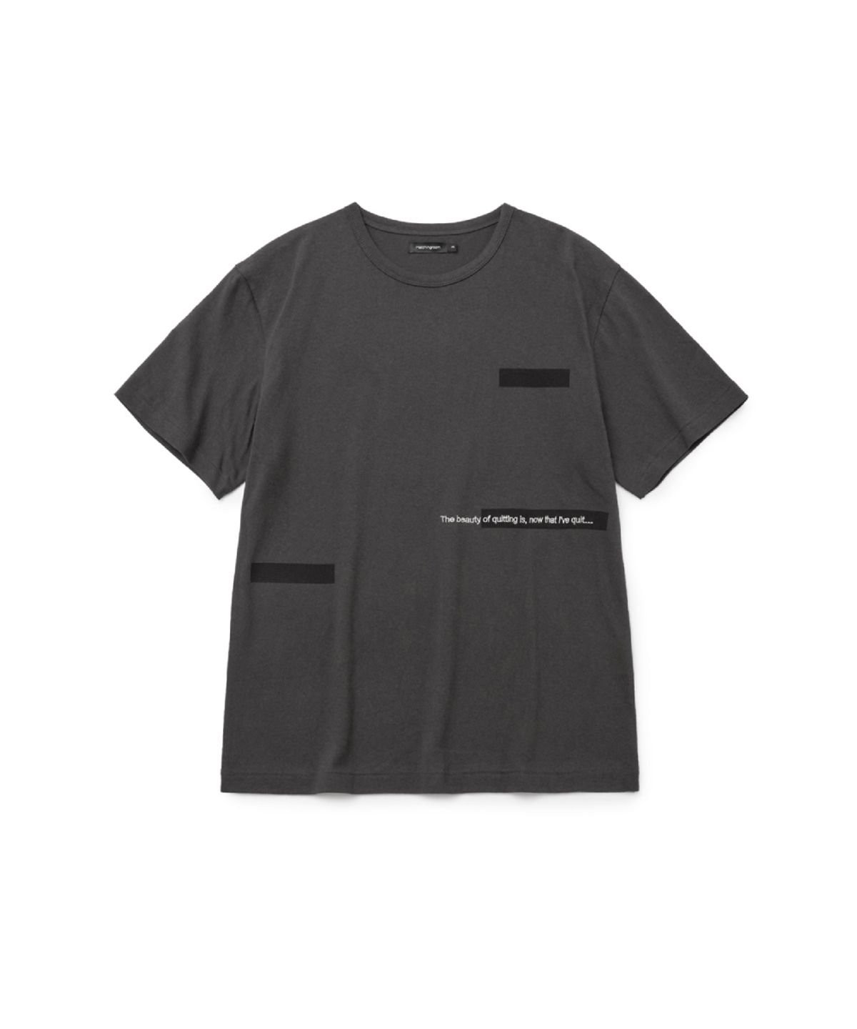 해칭룸(HATCHINGROOM) Paradox Tee Charcoal