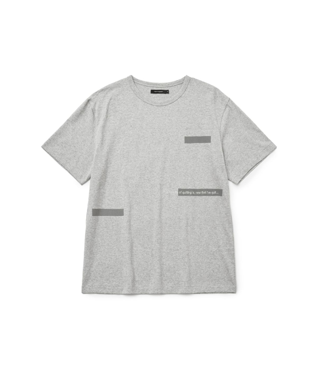 해칭룸(HATCHINGROOM) Paradox Tee M.Grey