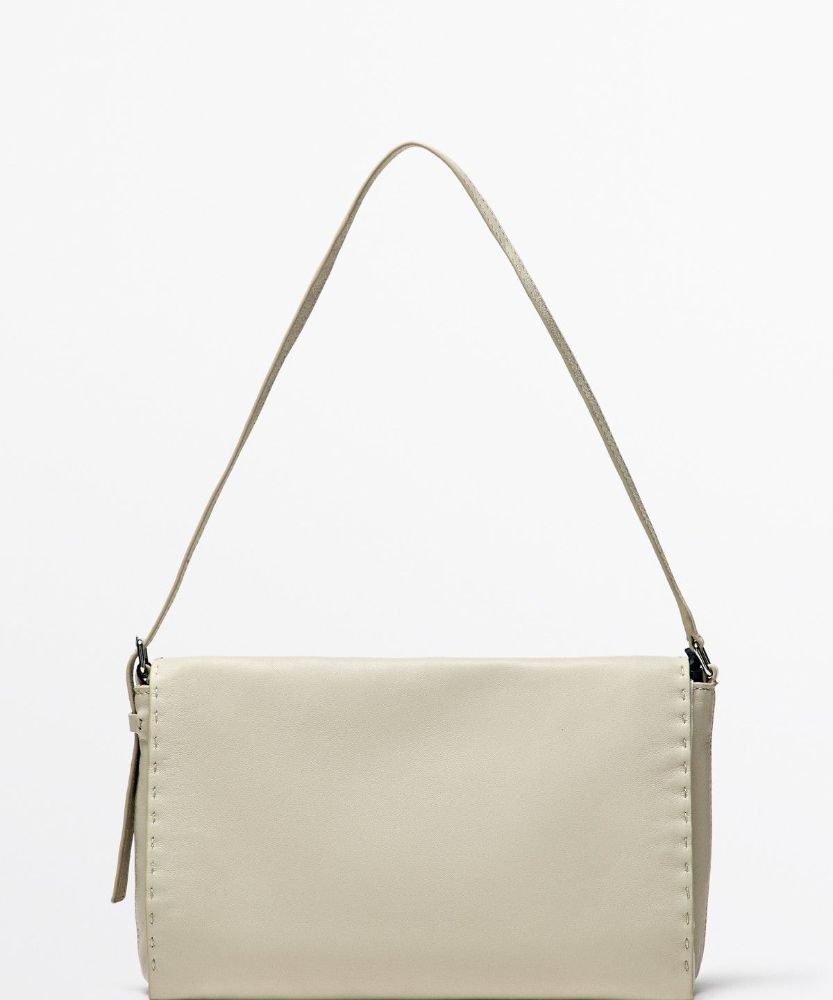 마시모두띠(MASSIMO DUTTI) 나파 가죽 스티치 디테일 크로스백